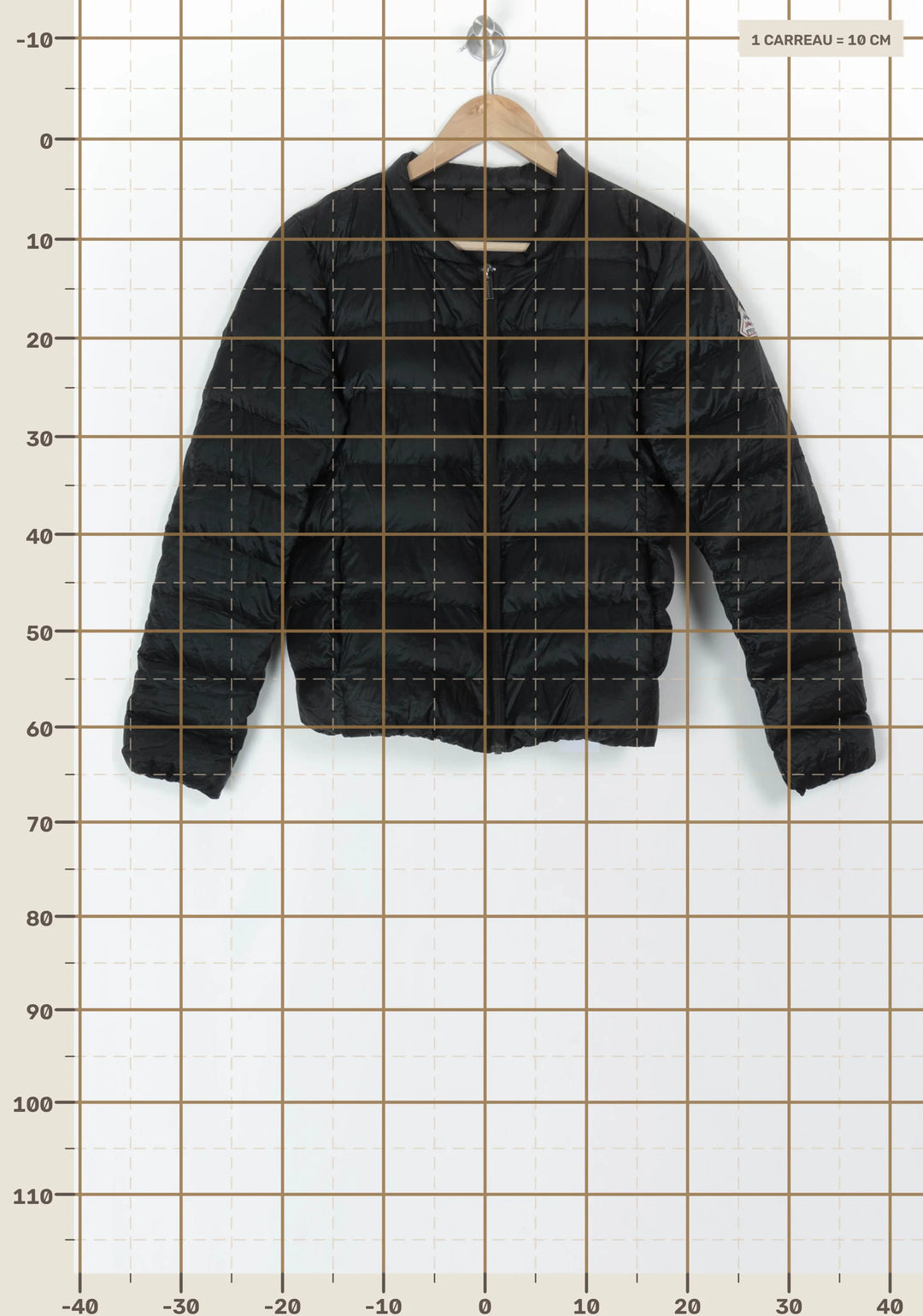 Doudoune Légère Noire - Taille S/36 de la marque Pyrenex | PARAD120521 - Vendu par Paradigme - Image 4