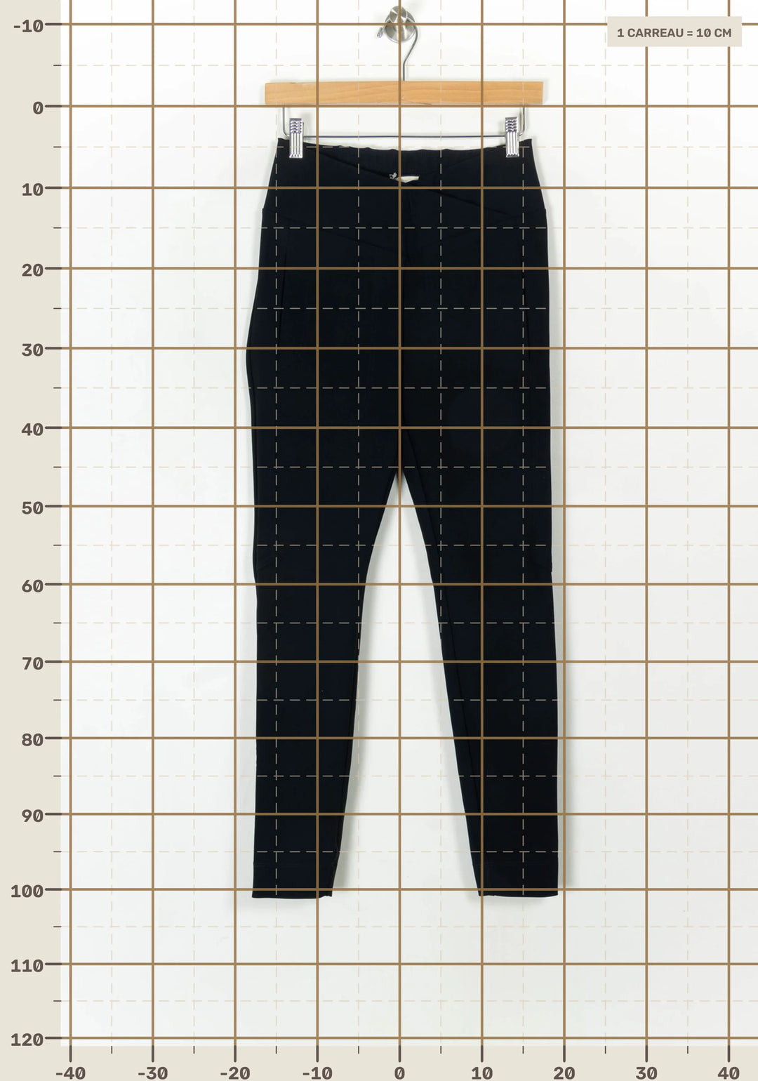Pantalon Bleu - Taille S/36 de la marque Indies | PARAD120523 - Vendu par Paradigme - Image 4