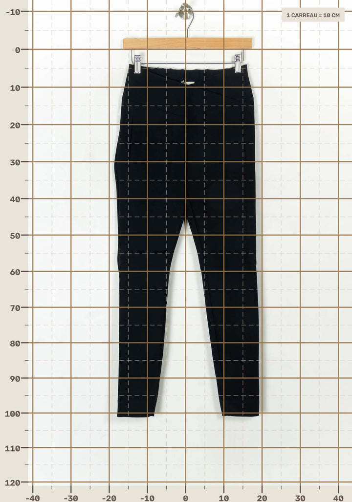 Pantalon Bleu - Taille S/36 de la marque Indies | PARAD120523 - Vendu par Paradigme - Image 4
