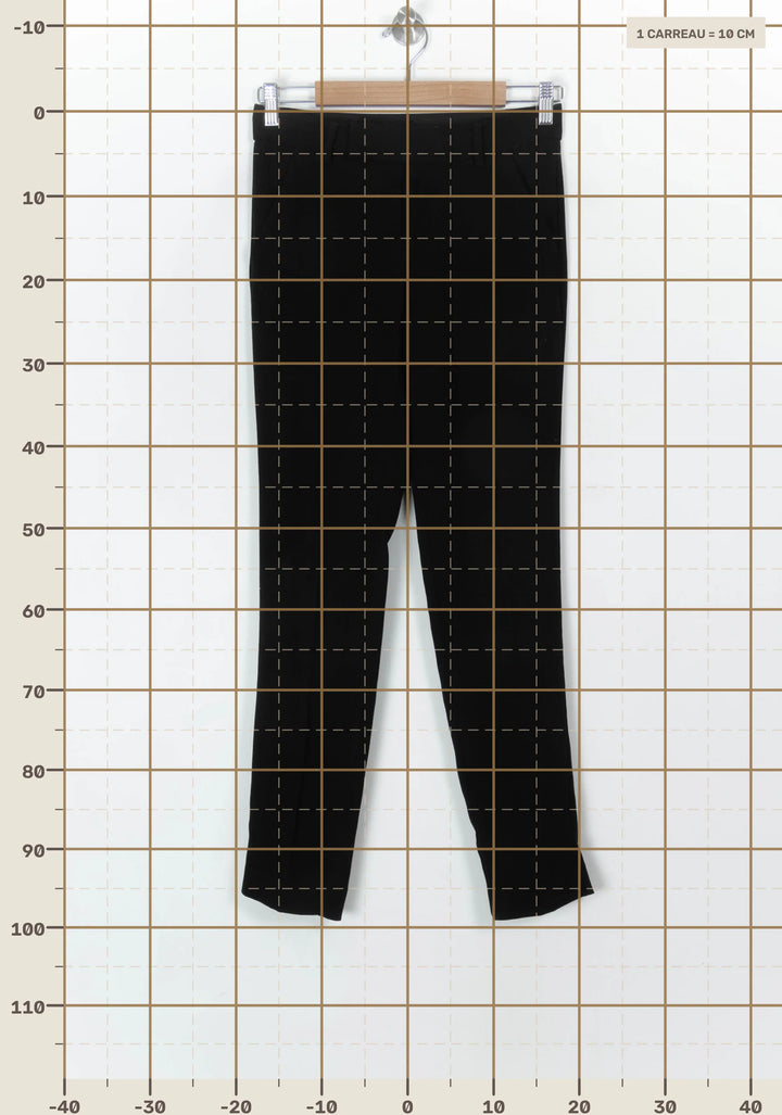 Pantalon Noir - Taille XS/34 de la marque Comptoir des Cotonniers | PARAD120529 - Vendu par Paradigme - Image 4