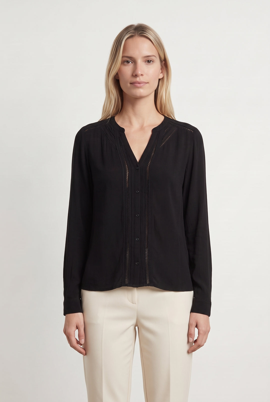 Blouse Noire - Taille M/38 de la marque Comptoir des Cotonniers | PARAD120533 - Vendu par Paradigme - Image 1
