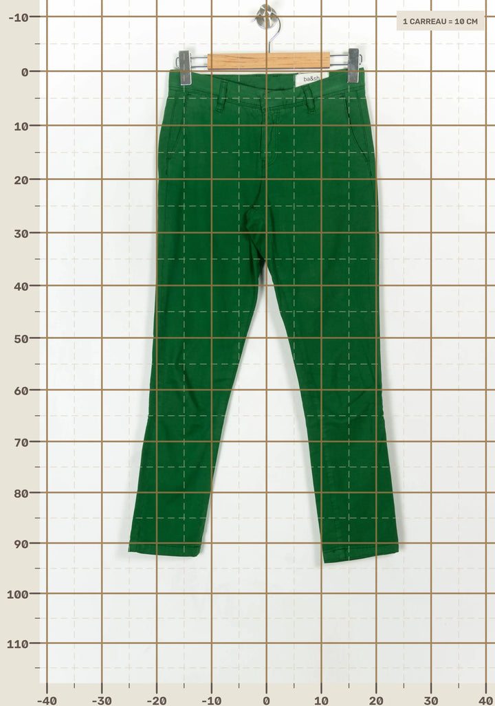 Pantalon Vert - Taille XS/34 de la marque ba&amp;sh | PARAD120535 - Vendu par Paradigme - Image 4