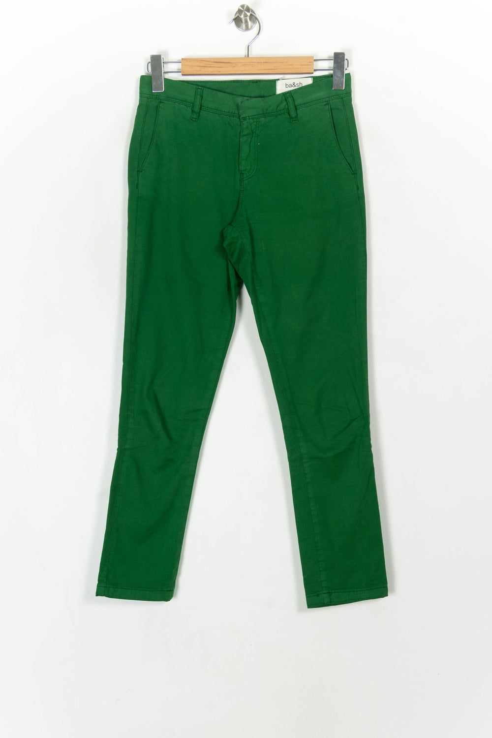 Pantalon Vert - Taille XS/34 de la marque ba&sh | PARAD120535 - Vendu par Paradigme - Image 2