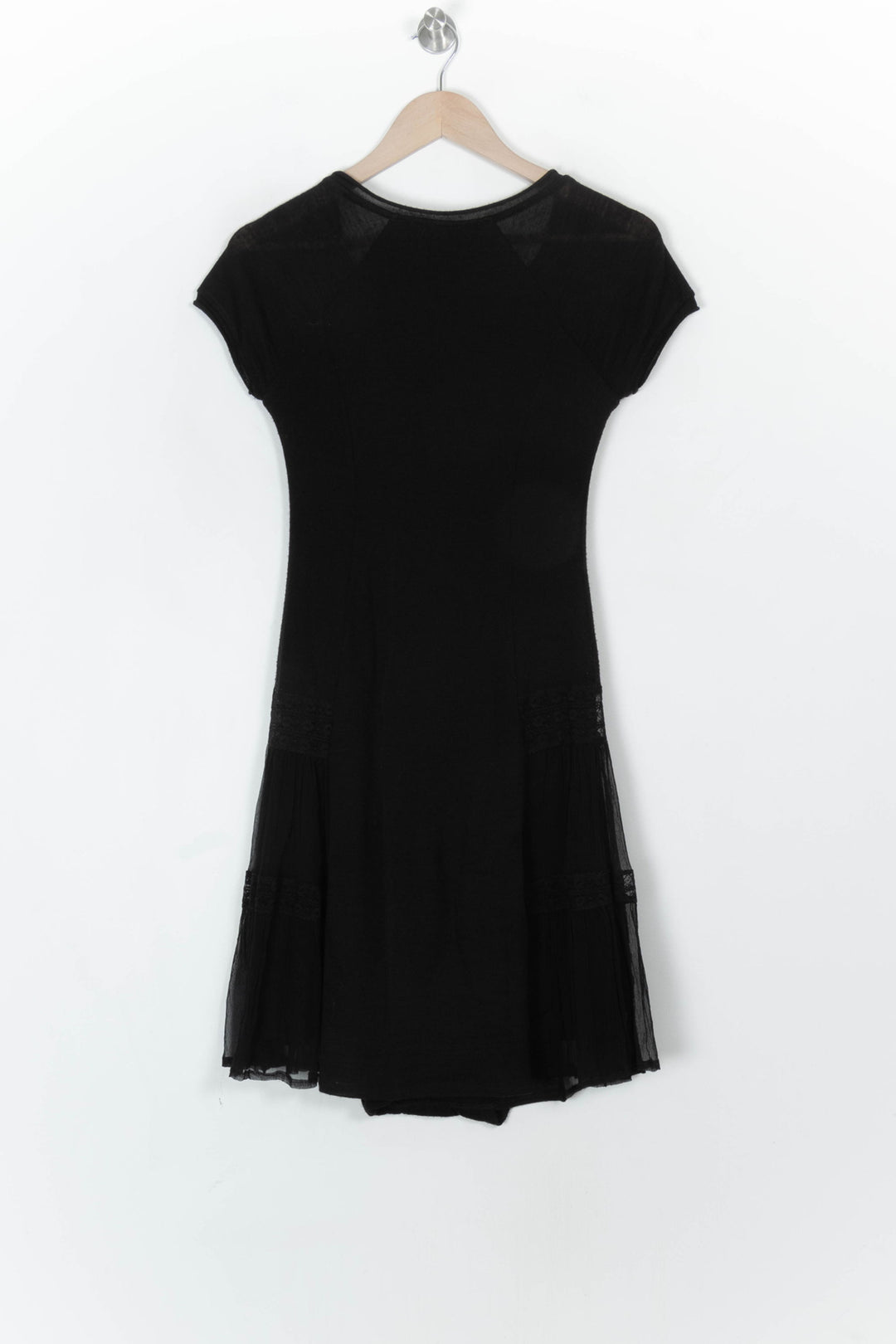 Robe Noire - Taille S/36 de la marque La Fée Maraboutée | PARAD120539 - Vendu par Paradigme - Image 5