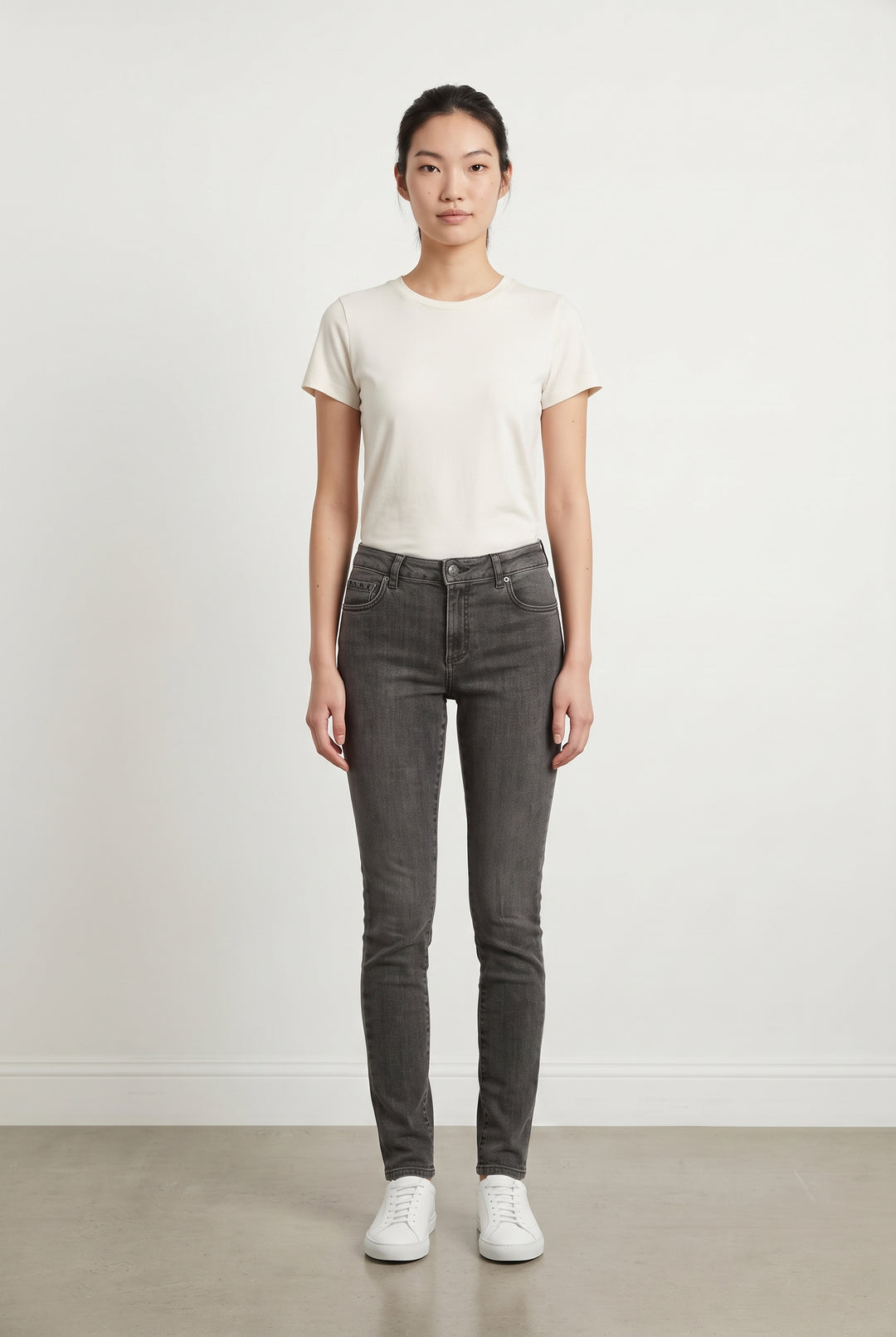 Jean Gris - Taille S/36 de la marque IKKS | PARAD120541 - Vendu par Paradigme - Image 1