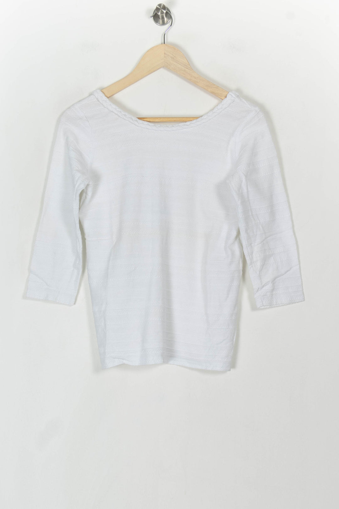 Tee-shirt Blanc - Taille S/36 de la marque Sézane | PARAD120543 - Vendu par Paradigme - Image 2