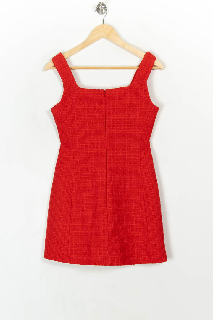 Robe Courte Rouge - Taille XS/34 de la marque Maje | PARAD120544 - Vendu par Paradigme - Image 5