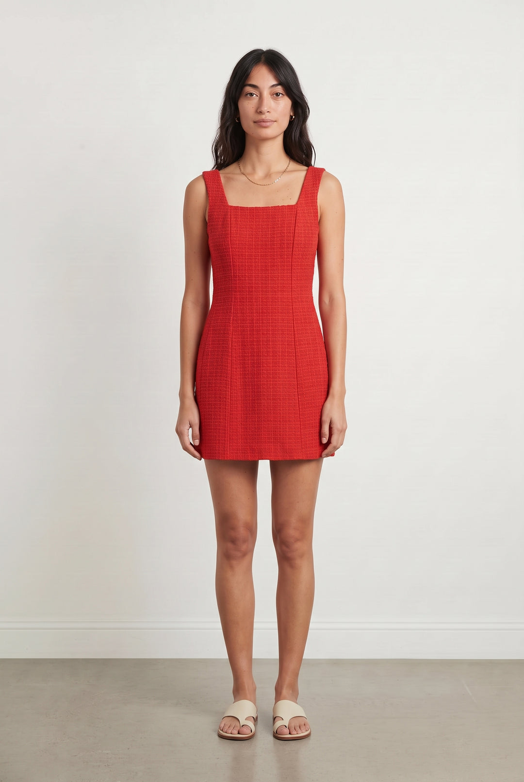 Robe Courte Rouge - Taille XS/34 de la marque Maje | PARAD120544 - Vendu par Paradigme - Image 1