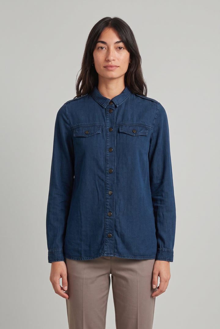 Chemise Bleu - Taille XS/34 de la marque The Kooples - Sport | PARAD120545 - Vendu par Paradigme - Image 1