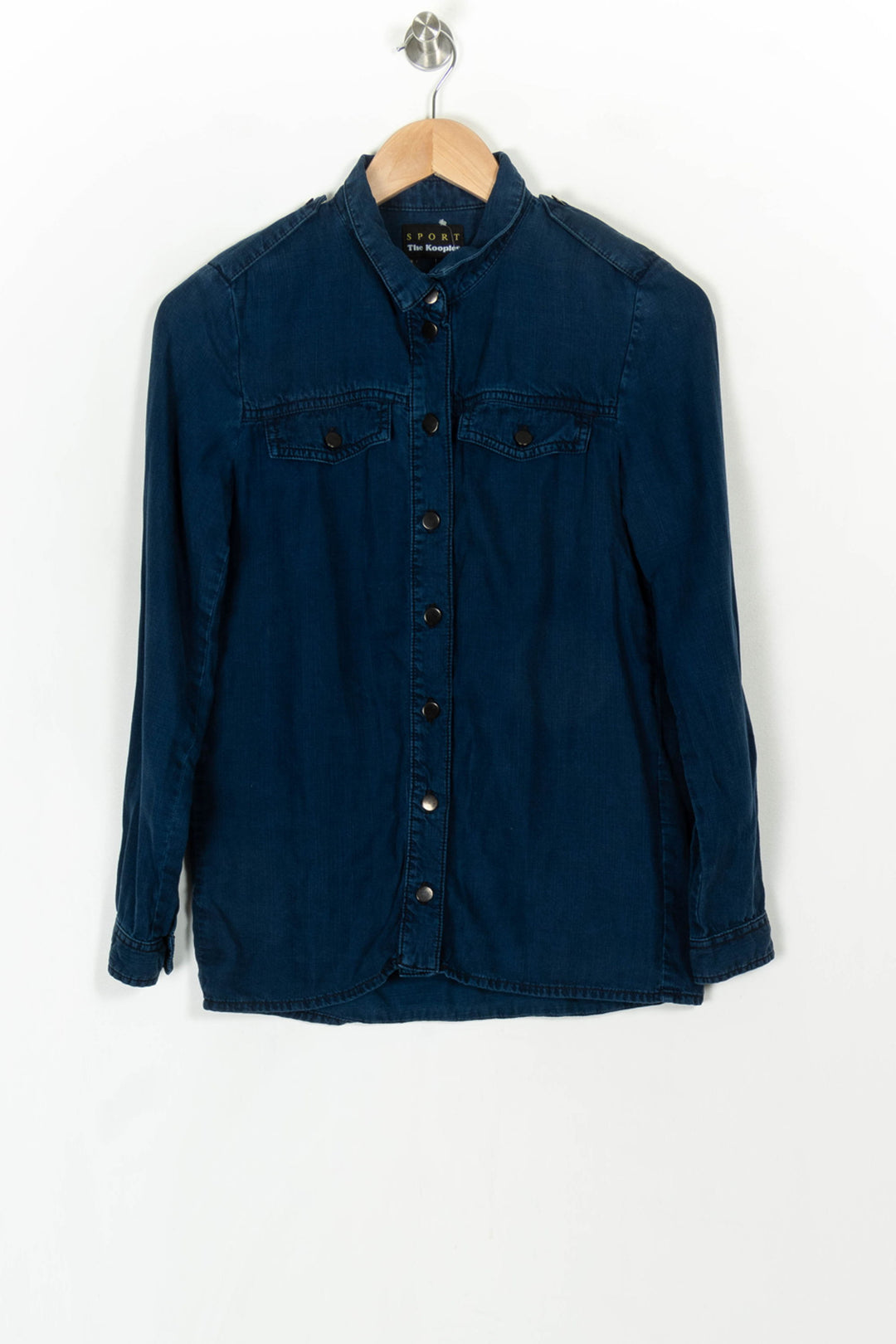 Chemise Bleu - Taille XS/34 de la marque The Kooples - Sport | PARAD120545 - Vendu par Paradigme - Image 2