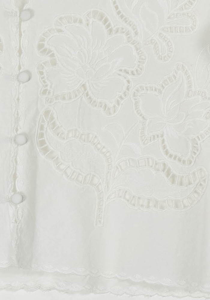 Blouse Blanche - Taille XS/34 de la marque Petite Mendigote | PARAD120547 - Vendu par Paradigme - Image 3