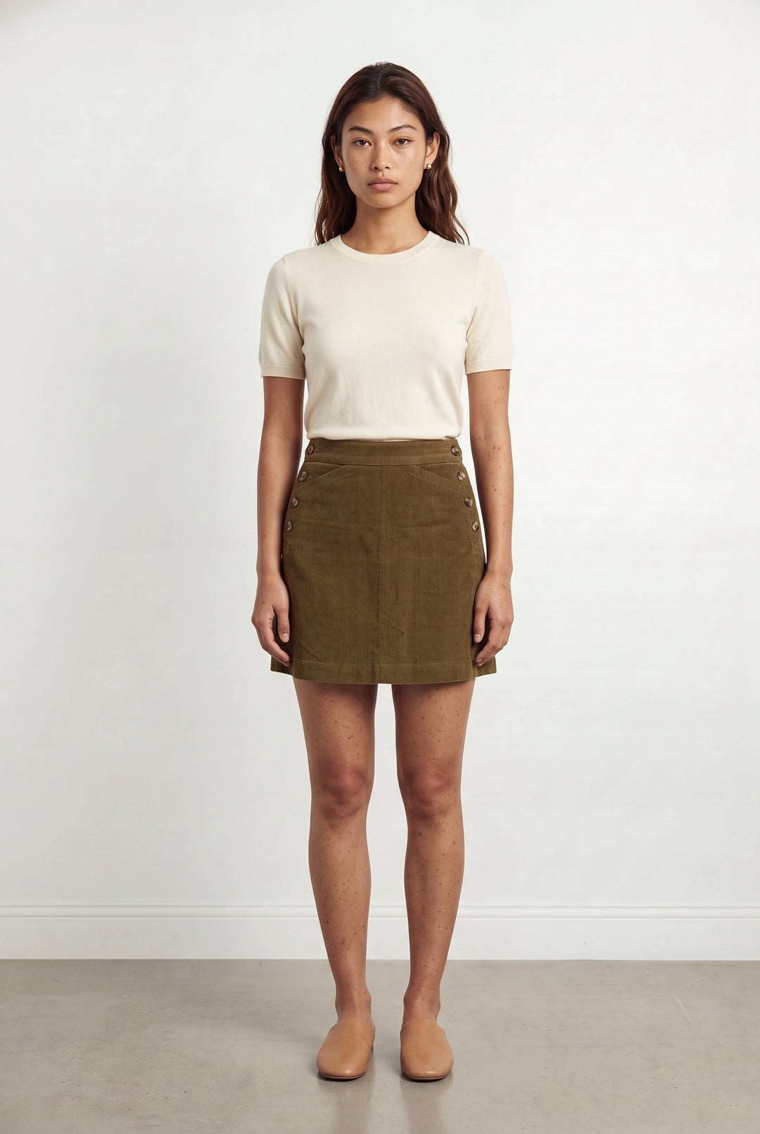 Jupe Verte - Taille S/36 de la marque Petite Mendigote | PARAD120550 - Vendu par Paradigme - Image 1