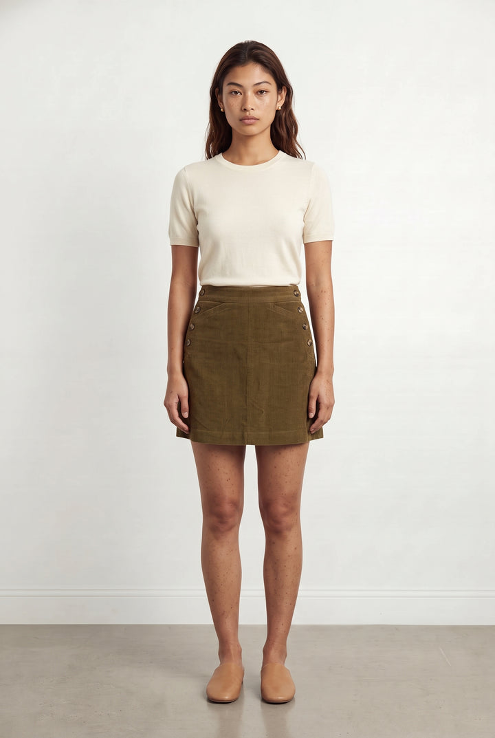 Jupe Verte - Taille S/36 de la marque Petite Mendigote | PARAD120550 - Vendu par Paradigme - Image 1