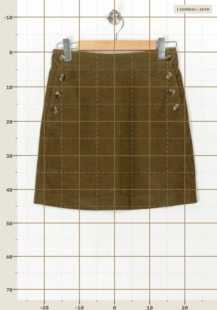 Jupe Verte - Taille S/36 de la marque Petite Mendigote | PARAD120550 - Vendu par Paradigme - Image 4