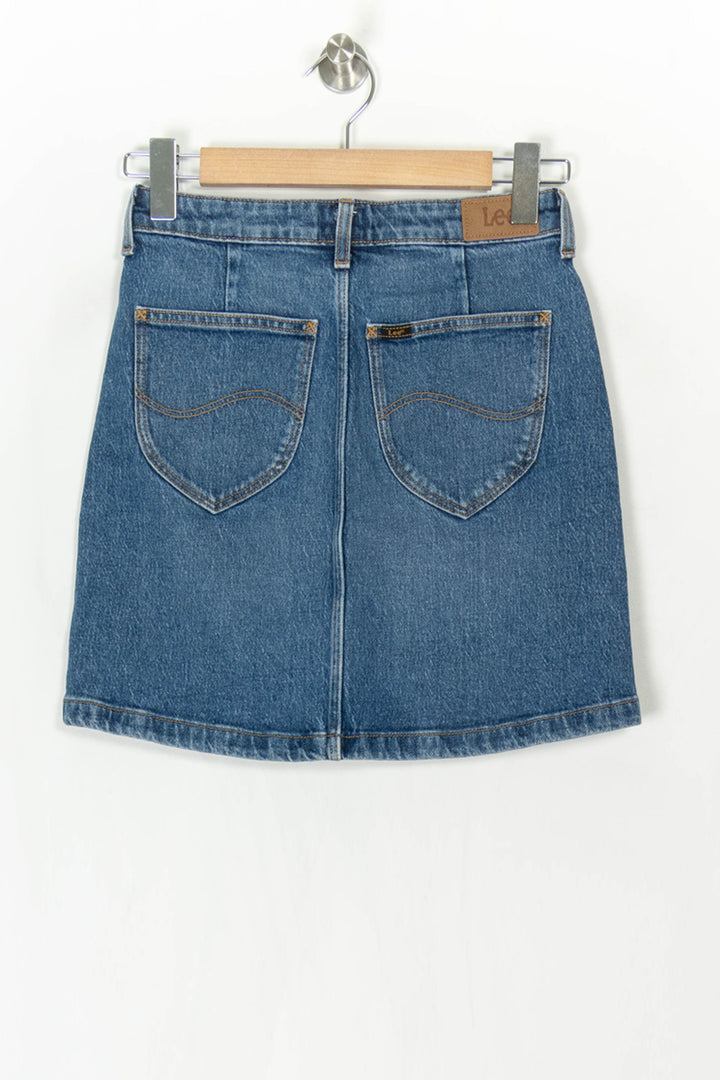 Jupe en Jean Bleue - Taille XS/34 de la marque Lee | PARAD120552 - Vendu par Paradigme - Image 5