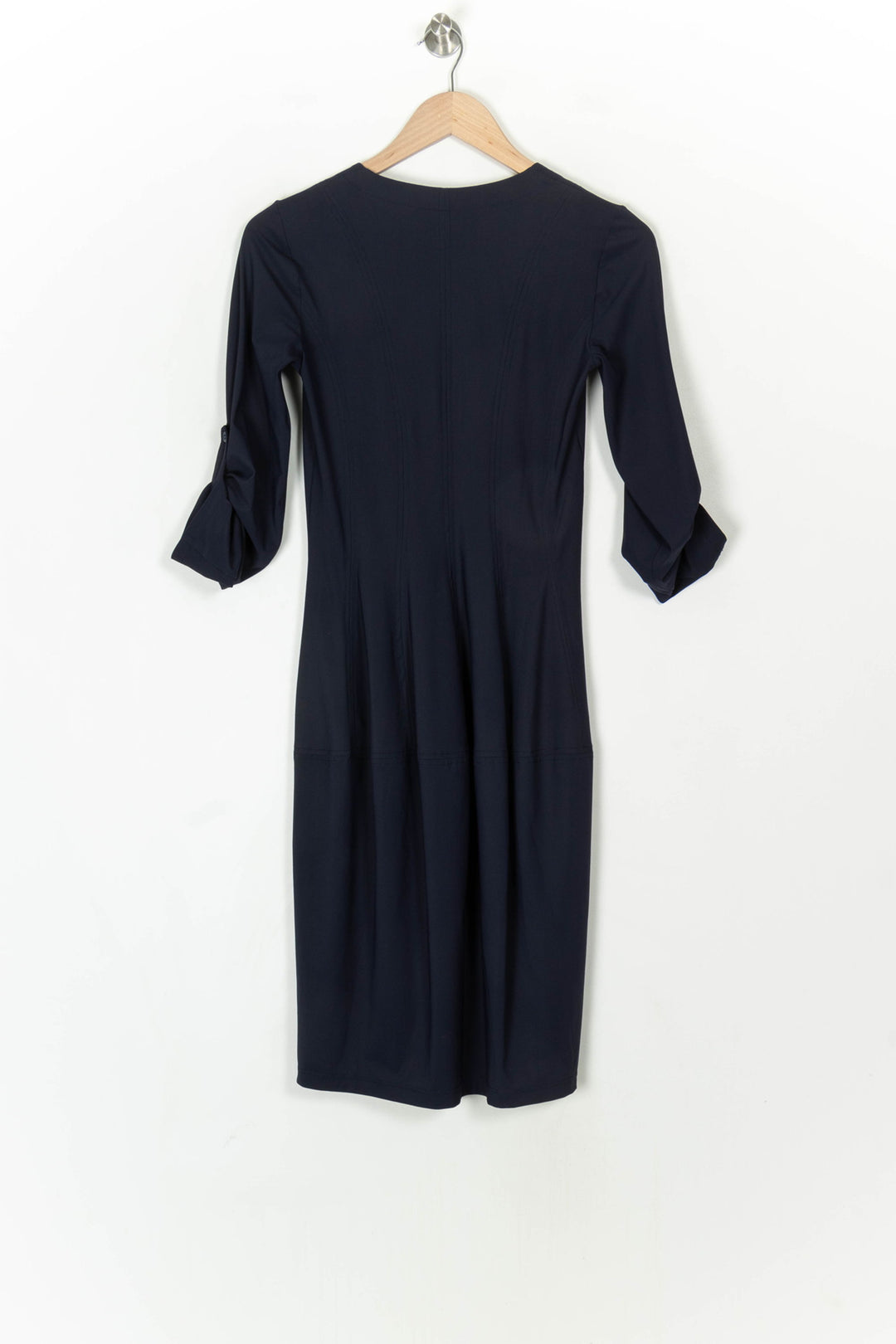 Robe Midi Bleue - Taille S/36 de la marque Indies | PARAD120553 - Vendu par Paradigme - Image 5