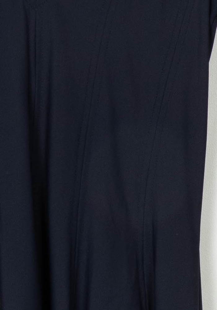 Robe Midi Bleue - Taille S/36 de la marque Indies | PARAD120553 - Vendu par Paradigme - Image 3