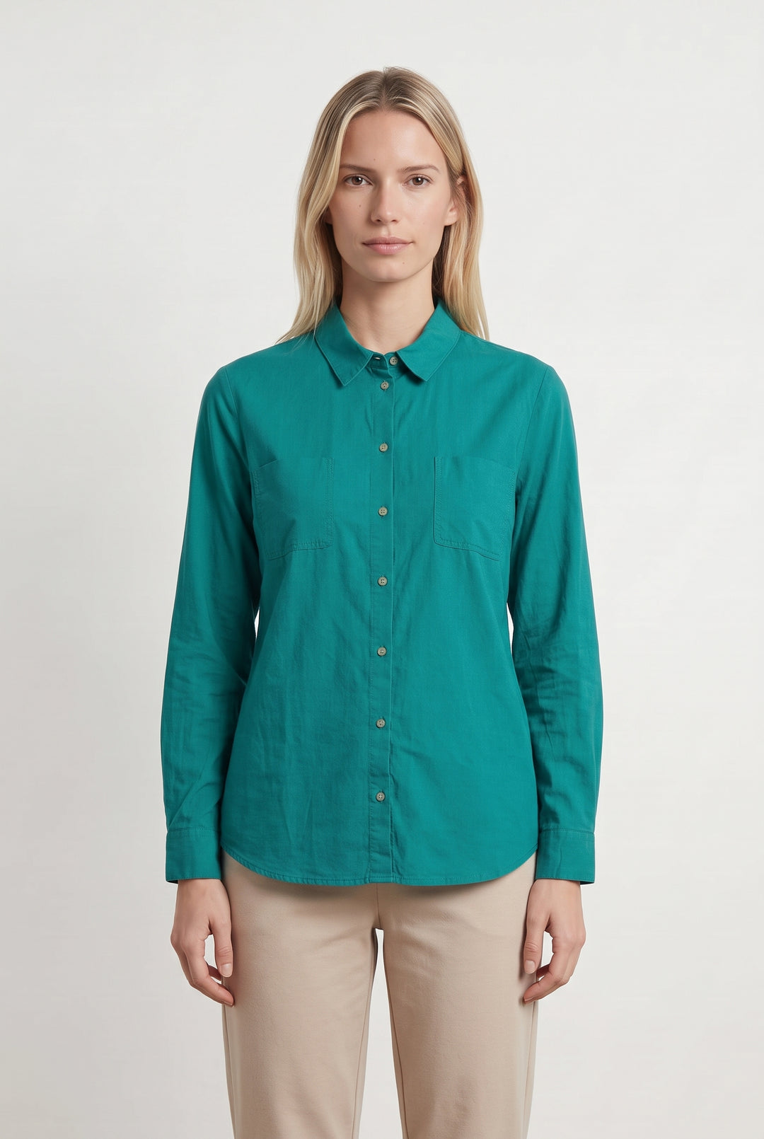 Chemise Verte - Taille S/36 de la marque One Step | PARAD120554 - Vendu par Paradigme - Image 1