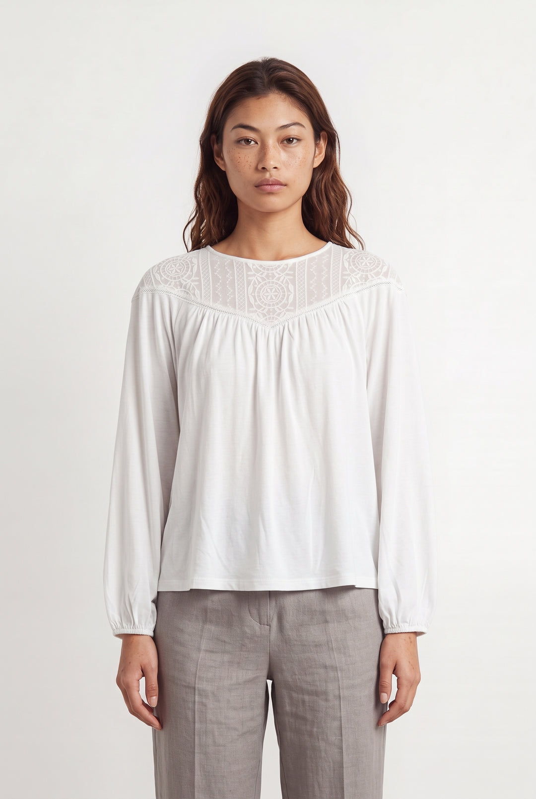 Blouse Blanche - Taille S/36 de la marque One Step | PARAD120559 - Vendu par Paradigme - Image 1