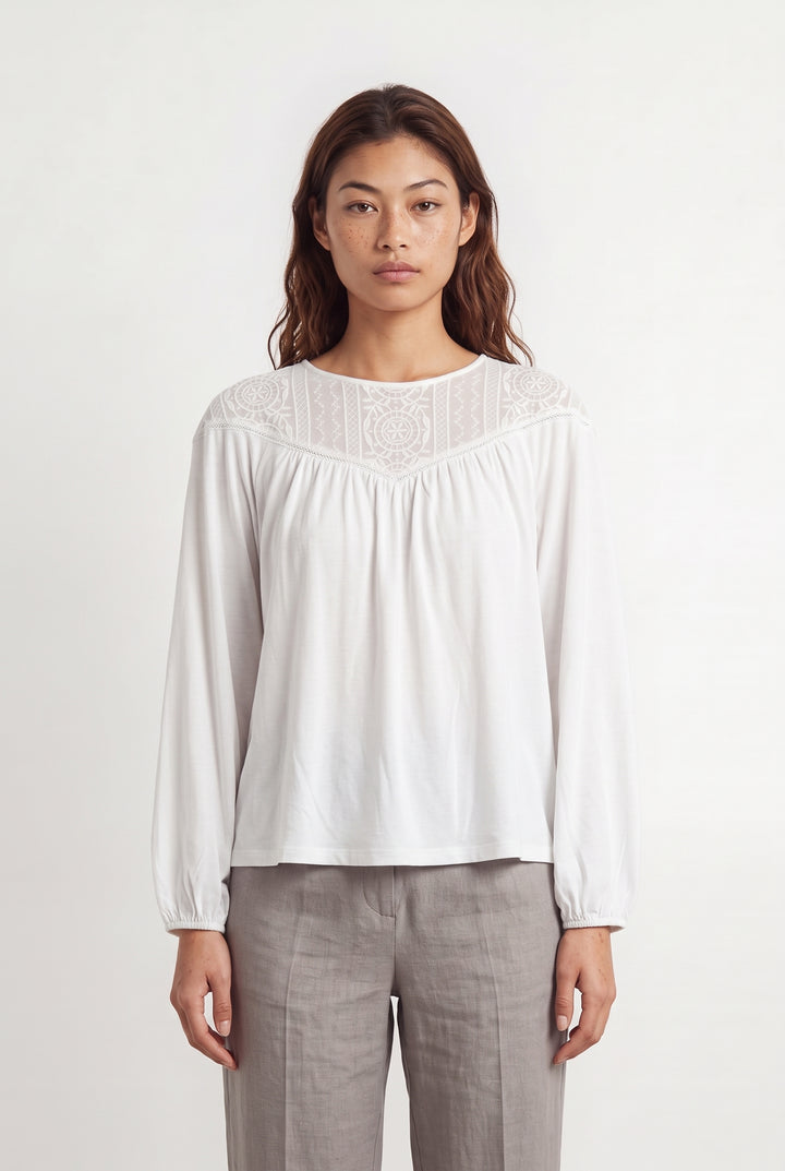 Blouse Blanche - Taille S/36 de la marque One Step | PARAD120559 - Vendu par Paradigme - Image 1