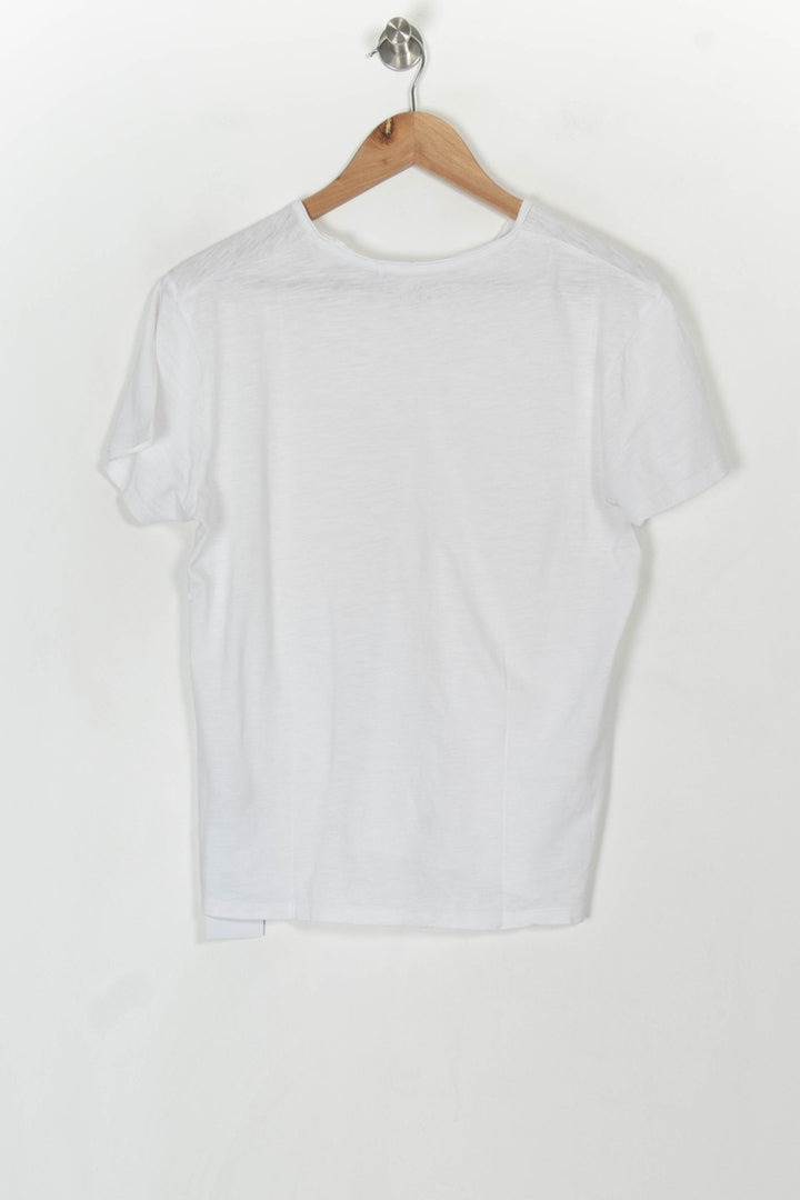 Tee-shirt Blanc - Taille M/38 de la marque IKKS | PARAD120560 - Vendu par Paradigme - Image 5