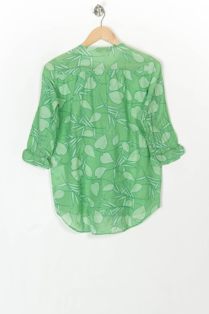 Blouse Verte - Taille S/36 de la marque La Fée Maraboutée | PARAD120562 - Vendu par Paradigme - Image 5