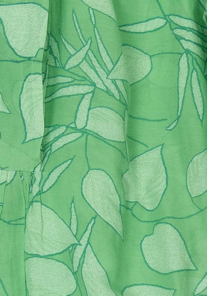 Blouse Verte - Taille S/36 de la marque La Fée Maraboutée | PARAD120562 - Vendu par Paradigme - Image 3