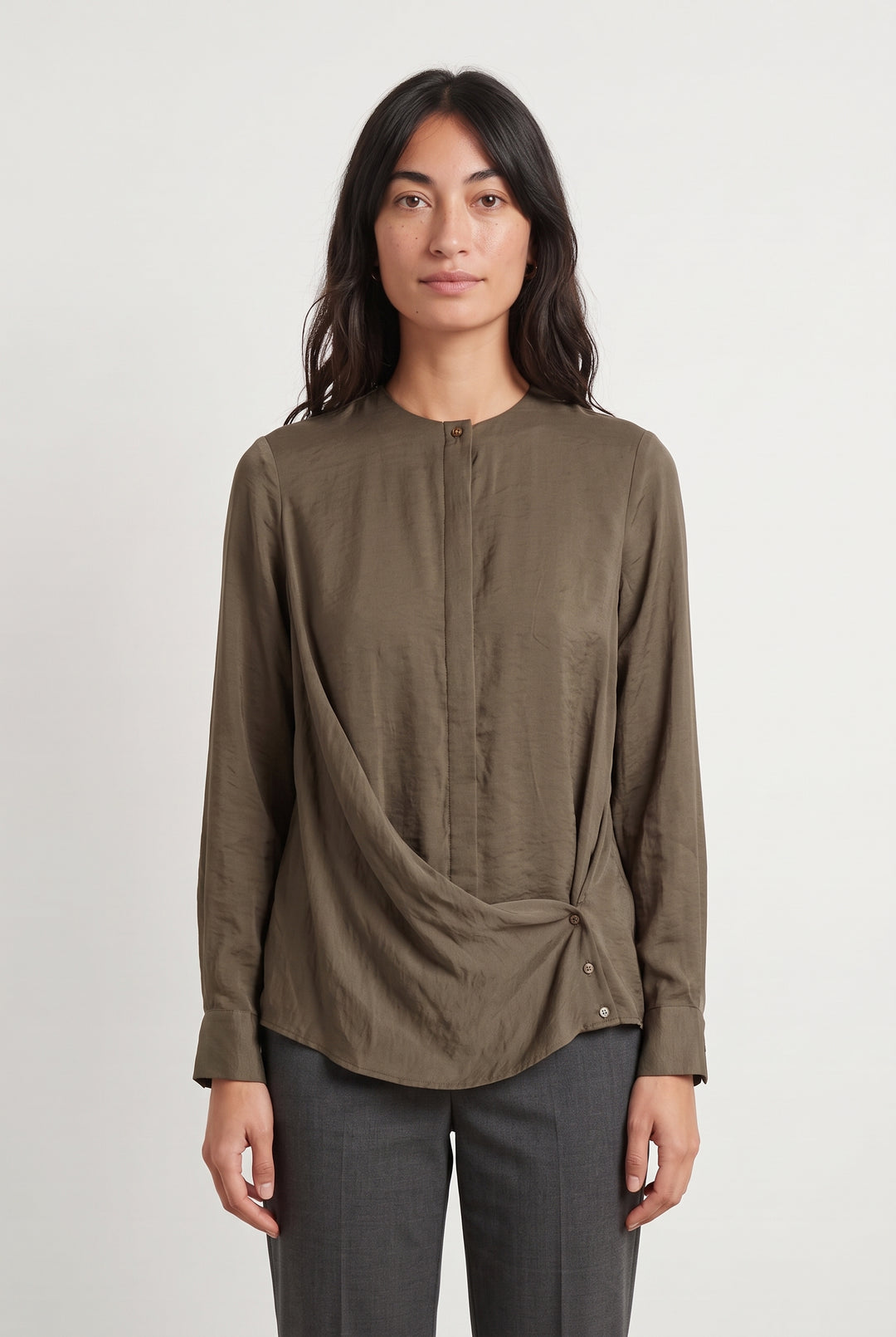 Blouse Verte - Taille M/38 de la marque IKKS | PARAD120570 - Vendu par Paradigme - Image 1
