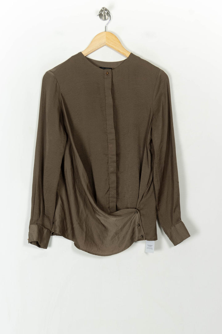 Blouse Verte - Taille M/38 de la marque IKKS | PARAD120570 - Vendu par Paradigme - Image 2