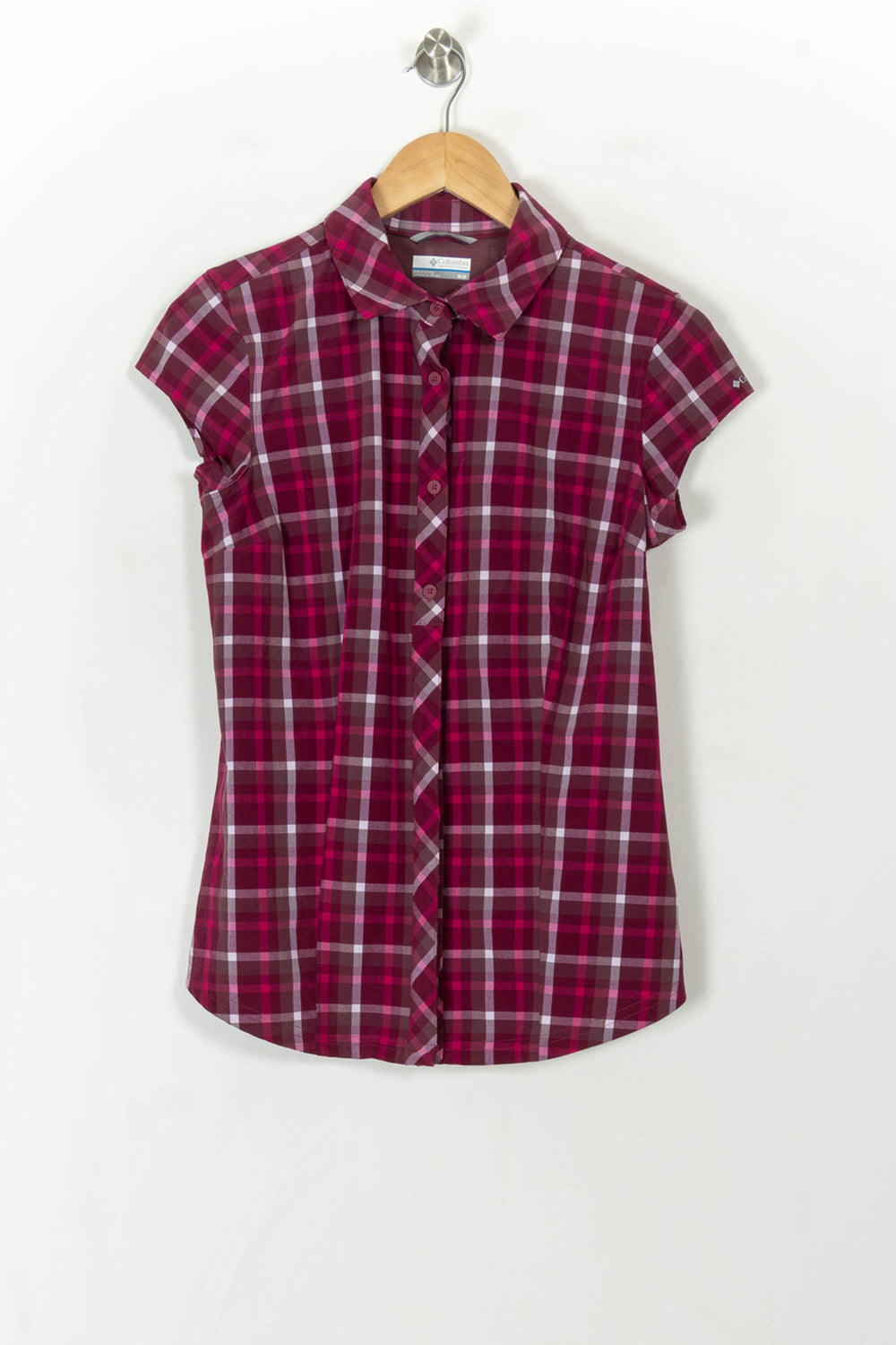 Chemisette à Carreaux Rouge et Blanc - Taille M/38 de la marque Columbia | PARAD120571 - Vendu par Paradigme - Image 2
