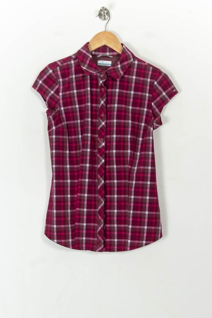 Chemisette à Carreaux Rouge et Blanc - Taille M/38 de la marque Columbia | PARAD120571 - Vendu par Paradigme - Image 2