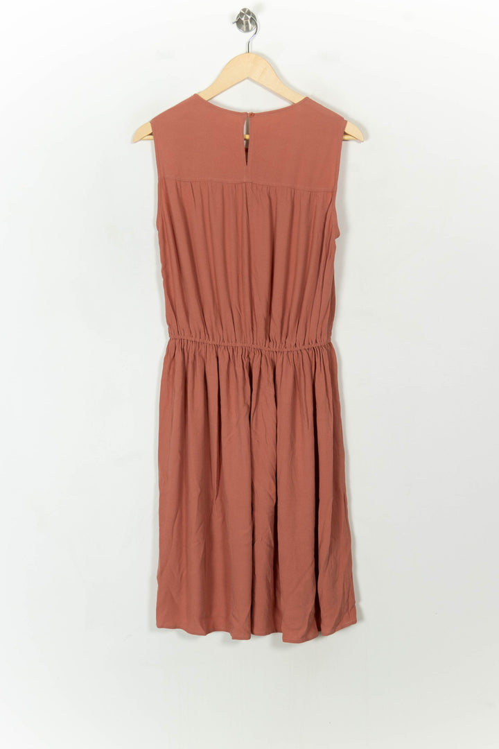 Robe Midi Orange - Taille M/38 de la marque Pablo | PARAD120573 - Vendu par Paradigme - Image 5