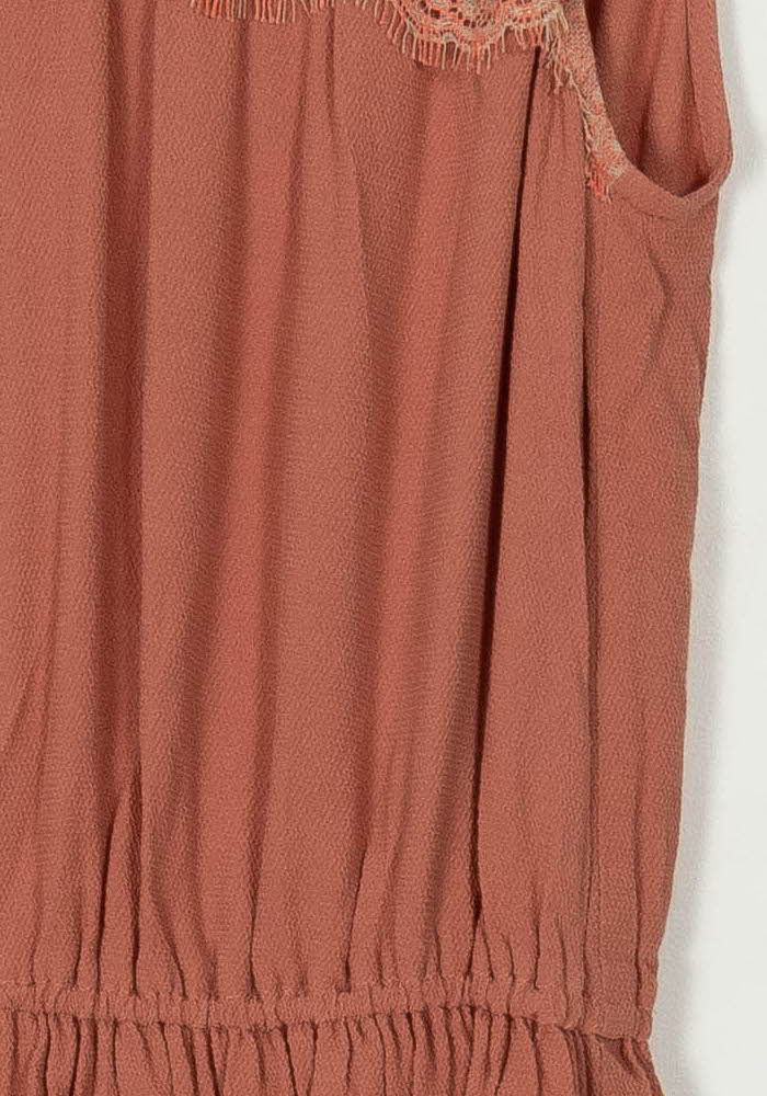 Robe Midi Orange - Taille M/38 de la marque Pablo | PARAD120573 - Vendu par Paradigme - Image 3