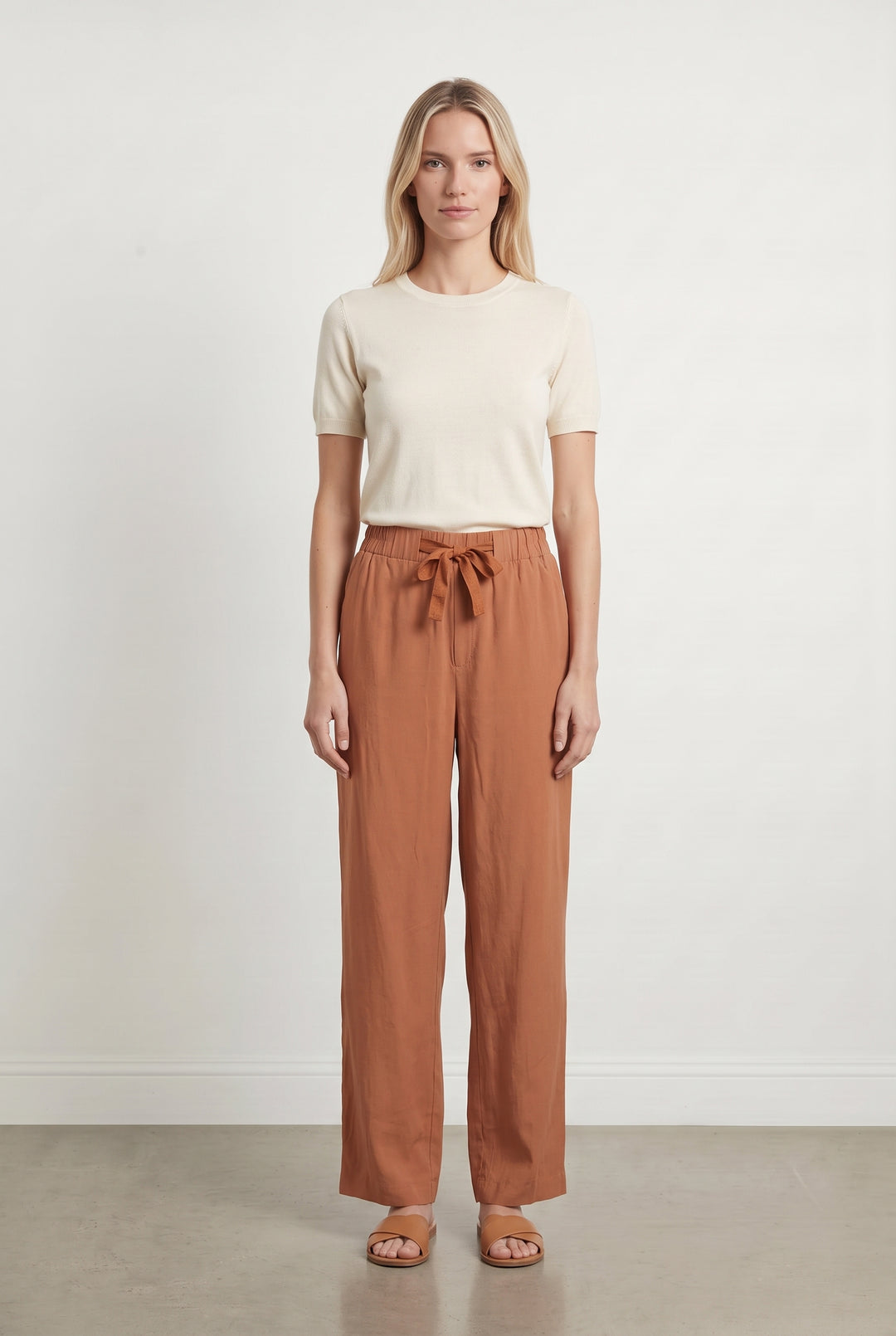 Pantalon Orange - Taille M/38 de la marque Grace &amp; Mila | PARAD120574 - Vendu par Paradigme - Image 1