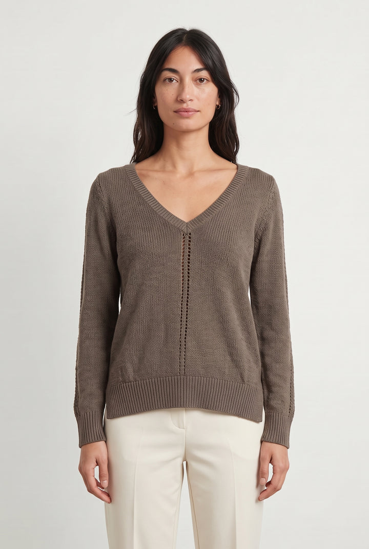 Pull Gris - Taille S/36 de la marque Comptoir des Cotonniers | PARAD120577 - Vendu par Paradigme - Image 1