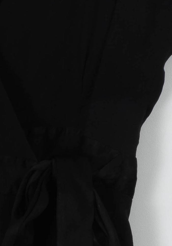 Robe Portefeuille Noire - Taille M/38 de la marque Comptoir des Cotonniers | PARAD120582 - Vendu par Paradigme - Image 3