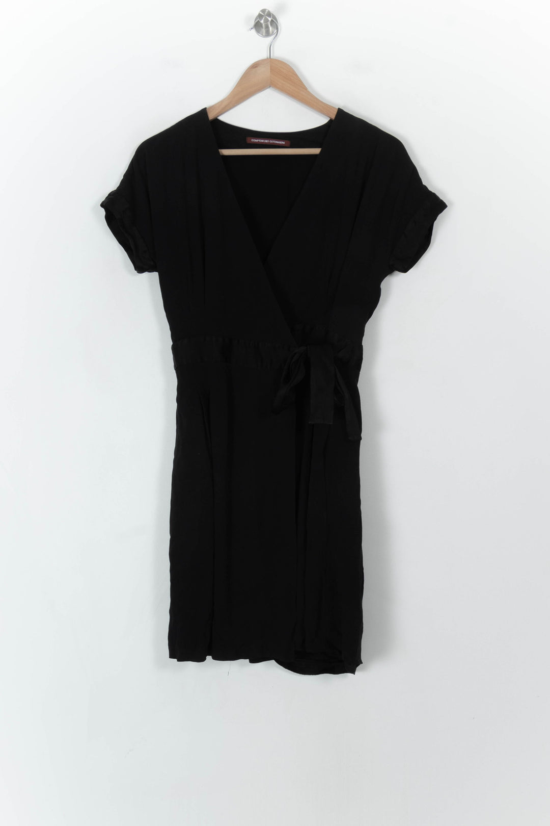 Robe Portefeuille Noire - Taille M/38 de la marque Comptoir des Cotonniers | PARAD120582 - Vendu par Paradigme - Image 2