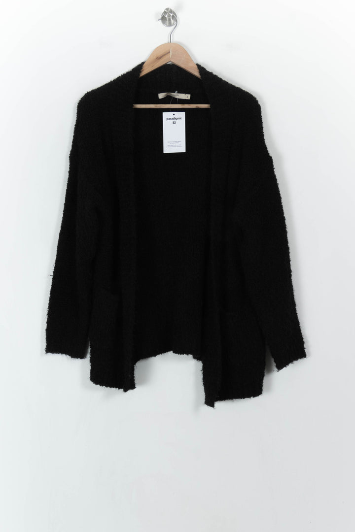 Cardigan Noir - Taille M/38 de la marque La Fée Maraboutée | PARAD120584 - Vendu par Paradigme - Image 2