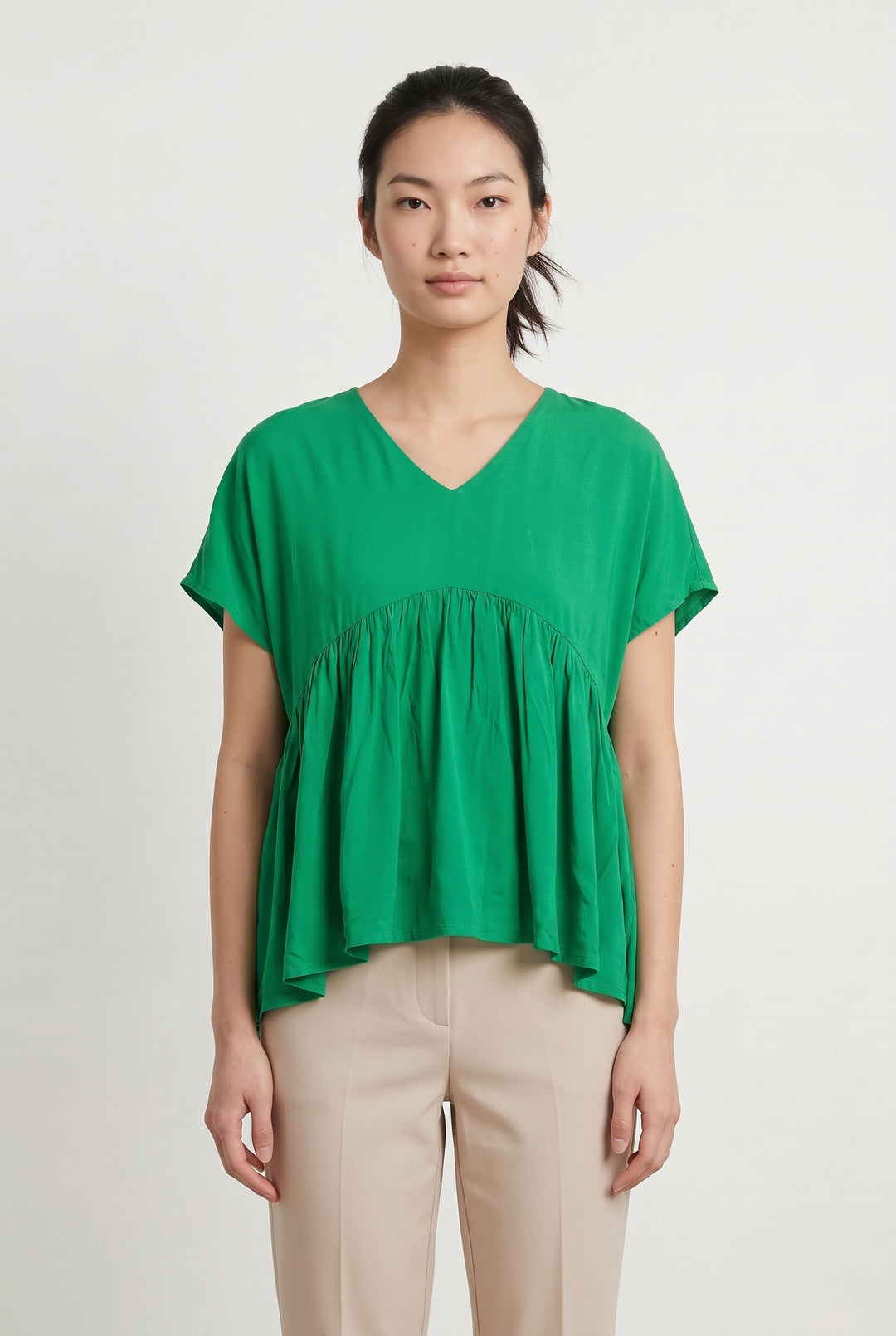 Blouse Verte - Taille T.U. de la marque Indies | PARAD120587 - Vendu par Paradigme - Image 1