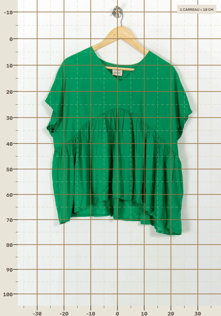 Blouse Verte - Taille T.U. de la marque Indies | PARAD120587 - Vendu par Paradigme - Image 4