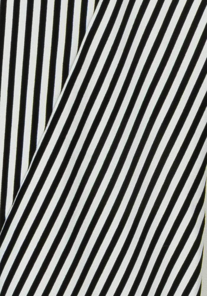 Blouse Noire et Blanche - Taille L/40 de la marque Indies | PARAD120592 - Vendu par Paradigme - Image 3
