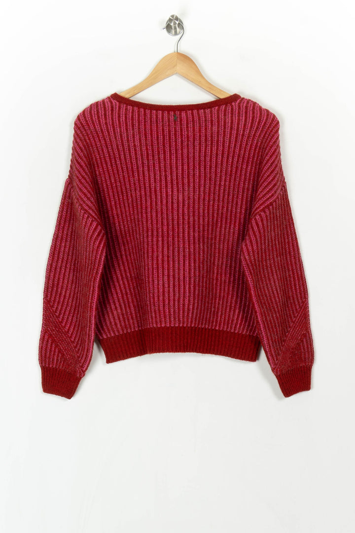 Pull Rouge - Taille XS/34 de la marque One Step | PARAD120595 - Vendu par Paradigme - Image 5