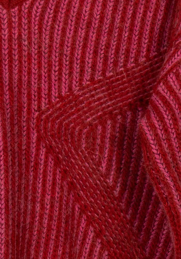 Pull Rouge - Taille XS/34 de la marque One Step | PARAD120595 - Vendu par Paradigme - Image 3