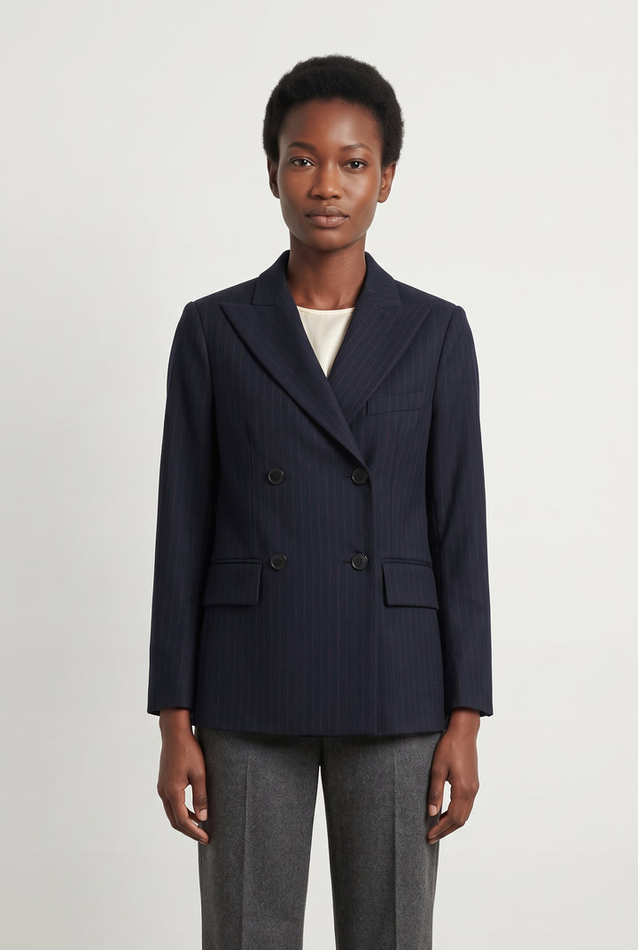 Veste Blazer Bleue - Taille XS/34 de la marque Maje | PARAD120605 - Vendu par Paradigme - Image 1