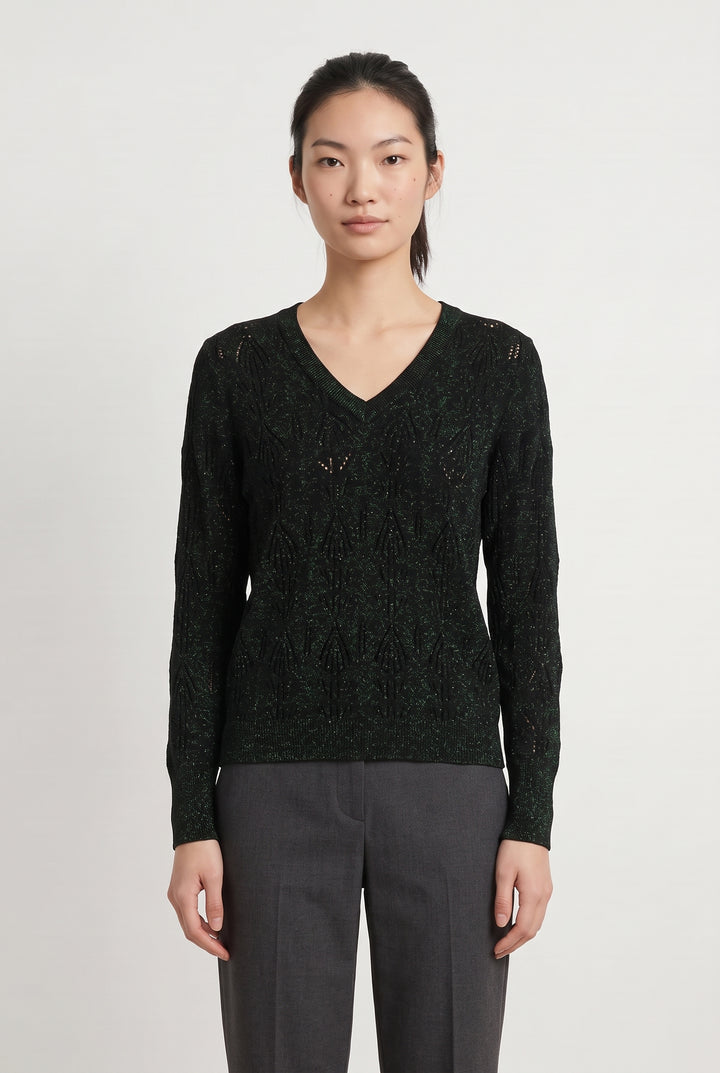Pull Vert - Taille M/38 de la marque I.Code | PARAD120609 - Vendu par Paradigme - Image 1