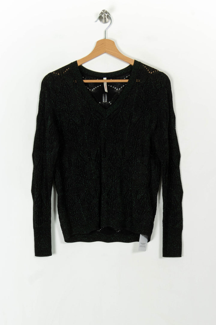 Pull Vert - Taille M/38 de la marque I.Code | PARAD120609 - Vendu par Paradigme - Image 2