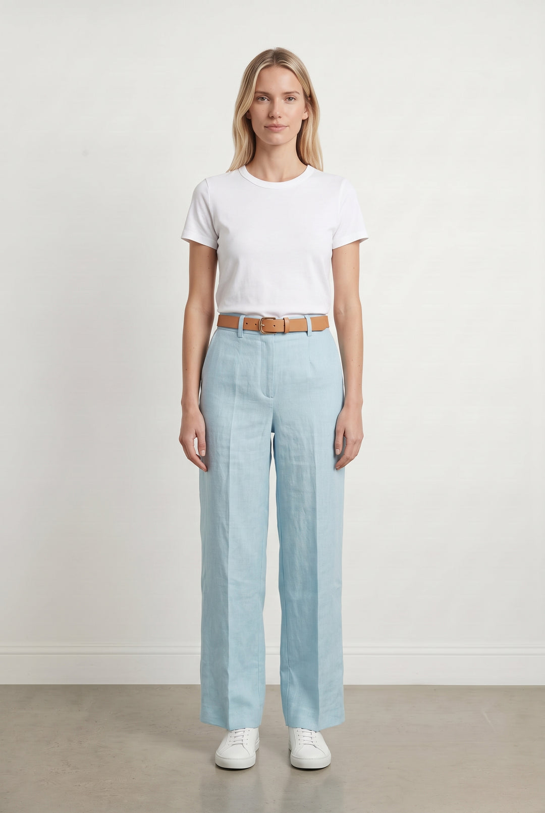 Pantalon Bleu Clair - Taille XS/34 de la marque Kookai | PARAD120610 - Vendu par Paradigme - Image 1
