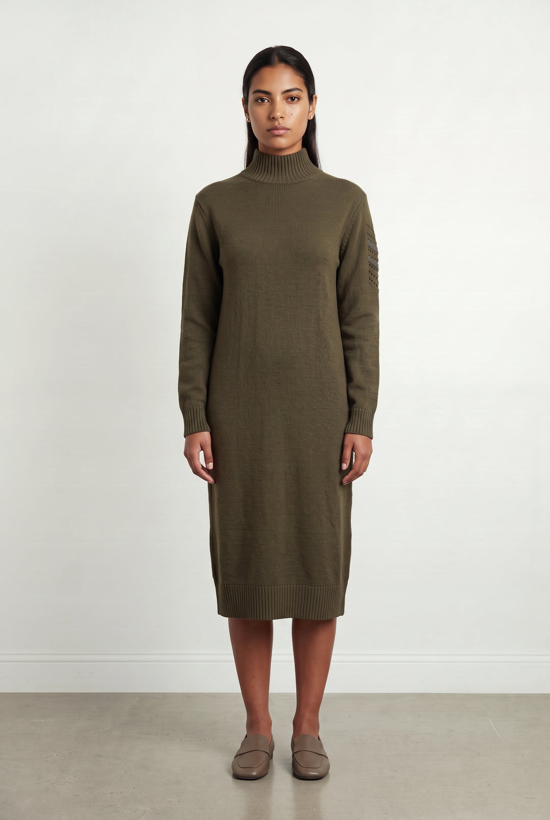 Robe Pull Verte - Taille L/40 de la marque IKKS | PARAD120611 - Vendu par Paradigme - Image 1