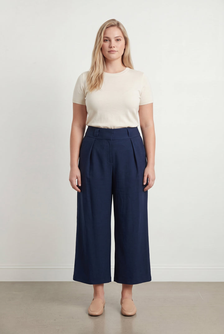 Pantalon Large Bleu - Taille XL/42 de la marque salut beauté | PARAD120617 - Vendu par Paradigme - Image 1