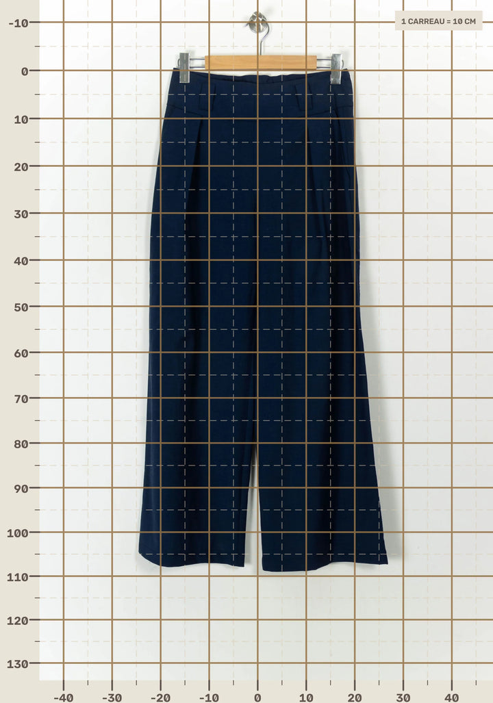 Pantalon Large Bleu - Taille XL/42 de la marque salut beauté | PARAD120617 - Vendu par Paradigme - Image 4